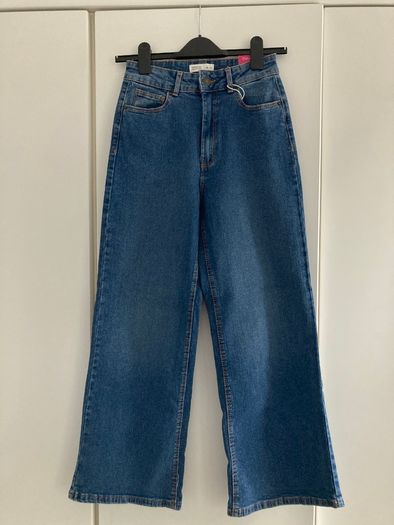 Springfield Sustainable Wash Culotte Jeans Size 34