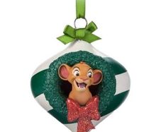 Simba Open Globe Sketchbook Ornament, The Lion King
