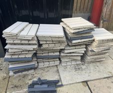IKEA RUNNEN Outdoor Decking Tiles Beige