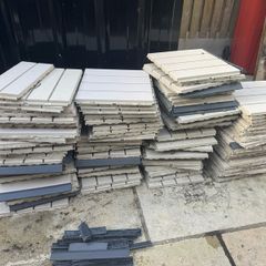 IKEA RUNNEN Outdoor Decking Tiles Beige