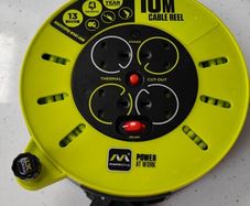 Cable Reel 4 Sockets (10m)