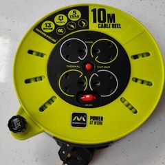Cable Reel 4 Sockets (10m)