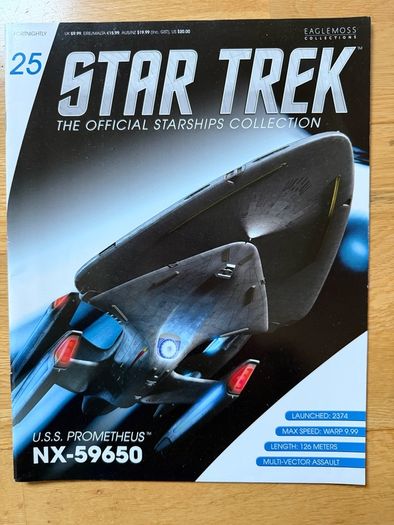 Star Trek The Official Starships Collection Issue 25 USS Prometheus