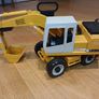 Bruder tipper truck and excavator Image 3