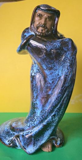 Ceramic monk  collectable figurine