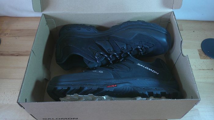 Genuine Salomon XT-Quest 2 Advanced Trail Sneakers (Black / Ebony) - Mens Size Ire 11.5 / EUR 46 BNWT (Art 416563)