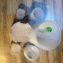 Clear Self-Watering Plant Pots Image 4