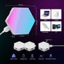 Hexagon LED Lights 8 Pack Hex Wall Light RGB Gaming Panels Hexagonal Smart Lighting Panel Sync to Music for Room Bar Gaming Setup Bedroom Image 8