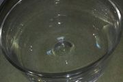 Vintage  Cut Crystal heavy clear Bowl