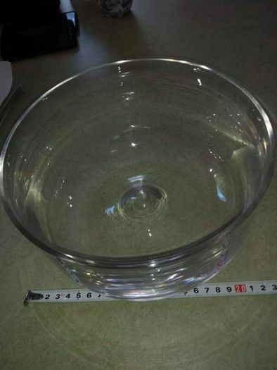 Vintage  Cut Crystal heavy clear Bowl