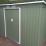 9ft x 4ft Metal Shed Green Image 4
