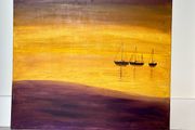 Sailing boats at skerries