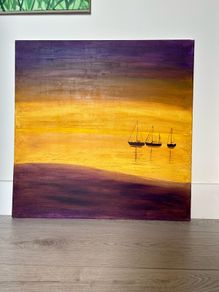 Sailing boats at skerries