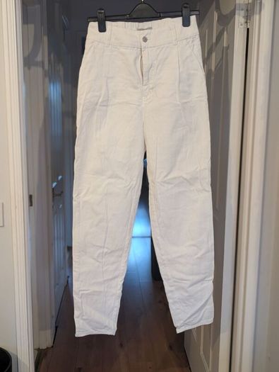 White jeans size 8 tall