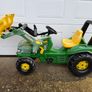 Rolly X-Trac pedal John Deere and tipper trailer Image 3