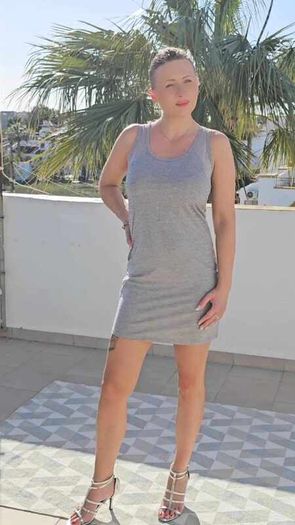 Gray dress xs-s
