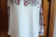deisgual ladies floral top size XL includes postage