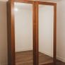 Cherry wood sliding wardrobe Image 4