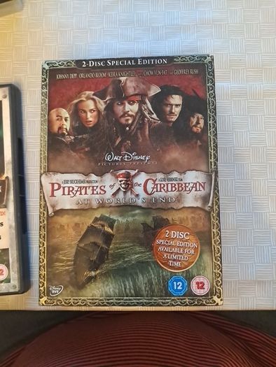 Pirates of the Caribbean DVD's