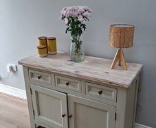 Solid Pine Sideboard/Storage Cabinet