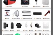 Bluethoot app 5-8KW Diesel Heater 10L 12V 24V Split Car Parking Heater LCD Monitor With Muffler for Trailer Camper Van Boat