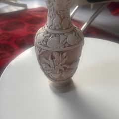 Vintage Chinese Hand Carved Pottery