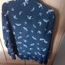 Ladies Navy Blouse Image 2