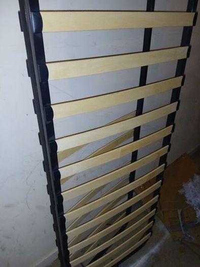 Camping double bed frame
