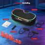 Vibration Plate EvoSpark 2026 2D 3D Vibration Plate Exercise Machine with Dual Motors Adjustable Speeds, High Weight Capacity Vibrating Plate for Lymphatic Drainage  Weight Loss Image 9