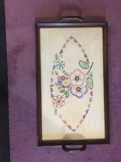 Antique Breakfast Tray