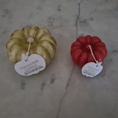 Pumpkin Candles X 2