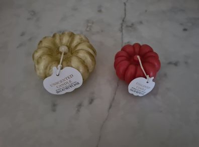 Pumpkin Candles X 2