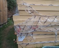 Insulation 150 mm double foil for underfloor or for attic