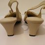 CEFALU Ladies Bow Cream Leather Kitten Heels New In Box Size EU36 UK3 CAN POST Image 5