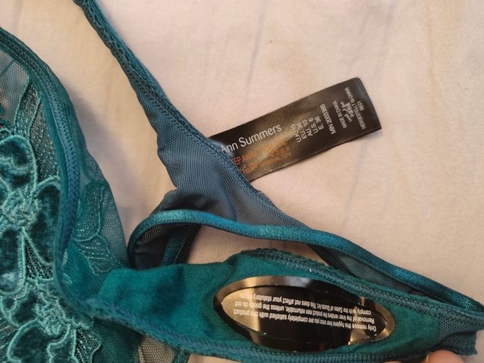 Ann summers the divine plunge teal 34D