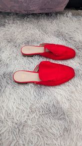 H&M red mules