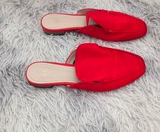 H&M red mules