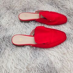 H&M red mules