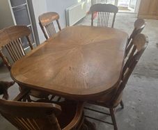Table and 6 chairs