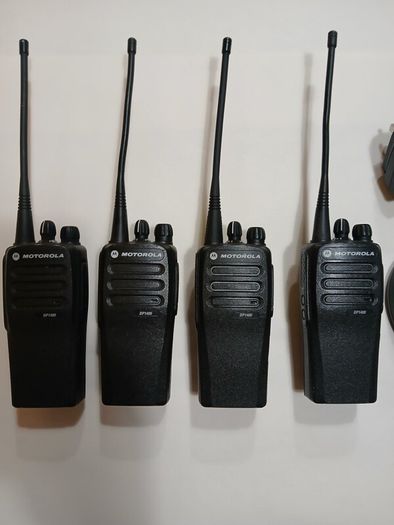 4 X Motorola DP1400 Digital Professional Walkie Talkie