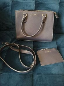 Carvela navy handbag