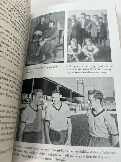 SIGNED Eamon Dunphy The Road Road / First Edition / Football Pundit / HB