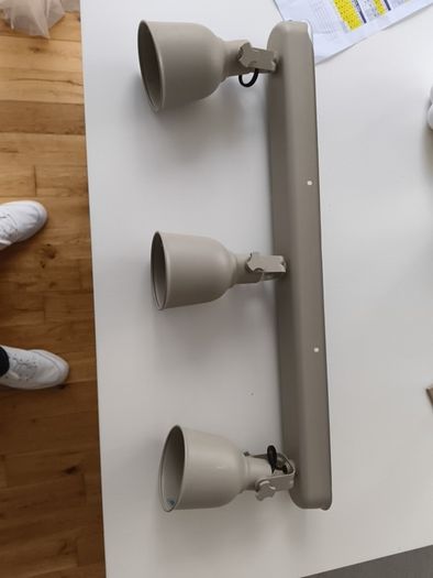 2 x IKEA Hekter lights