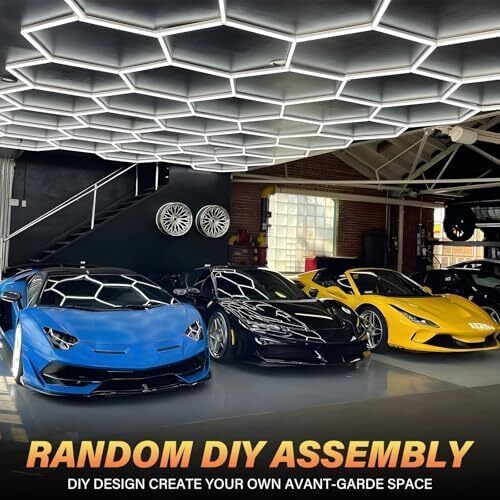 LED Hexagon Garage Light