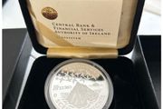 Ten euro silver  proof  coin 2008. Skellig michael.