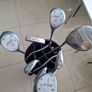 Left handed Golf Clubs with pink Spalding Bag Image 2