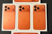 Iphone 17 Pro Max 256gb Irish Stock  (blue/silver/orange Colour)unlocked Brand New Sealed 1 Year Apple Warranty Receipt
