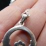 Vintage Amethyst Claddagh Irish Symbol, 925 Sterling Silver Heart Crown and Hands; 925 Irish Symbol Pendant Necklace with Amethyst 18" Image 8