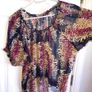 Sheer Floral Top Image 4