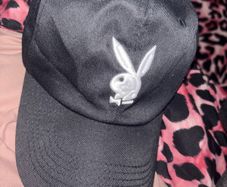 Black Playboy Cap